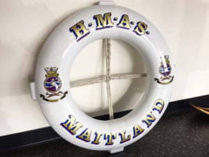 HMAS MAITLAND_LIFE BUOY_